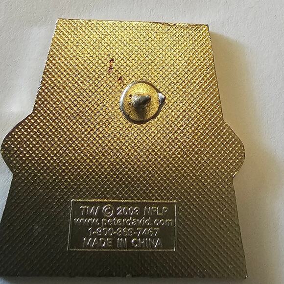 Peter David 2003 Y2K NFL Football Indianapolis Colts Lapel/Hat Pin - Picture 7 of 7